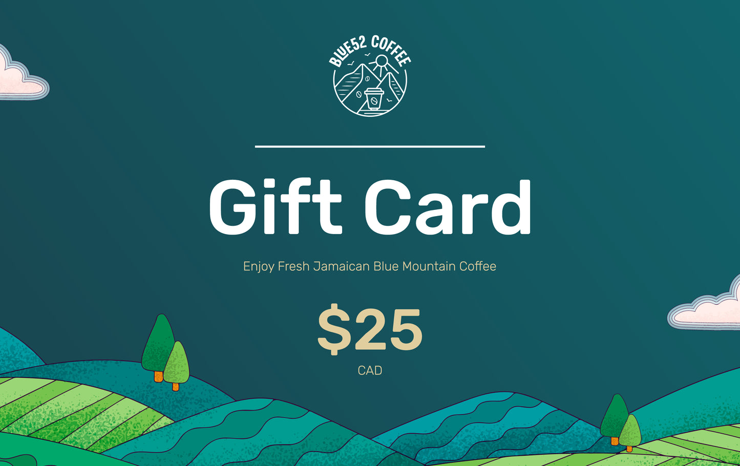 Blue 52 Coffee Gift Card